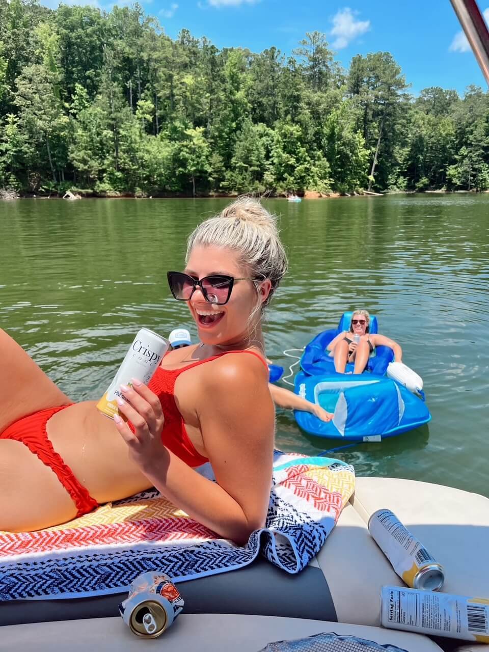 Crispy Cool lake-day photo
