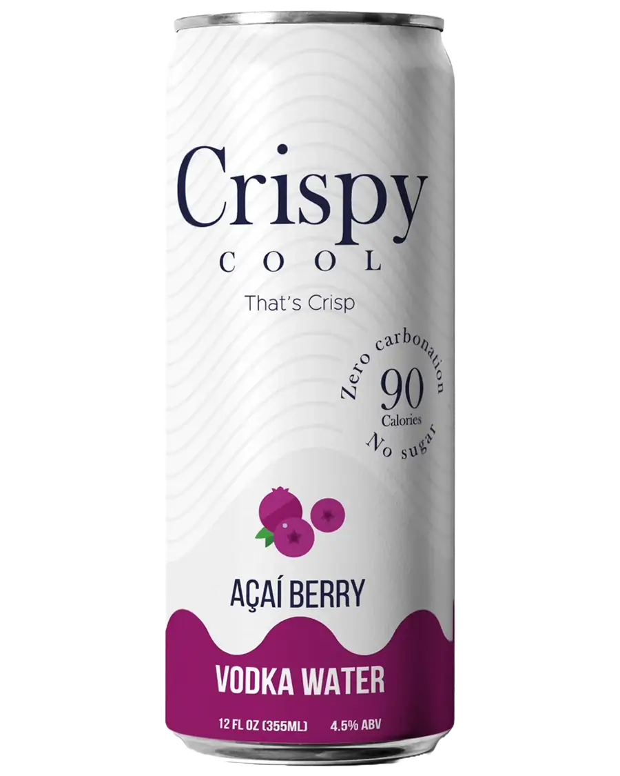 Crispy Cool Açaí Berry vodka water can
