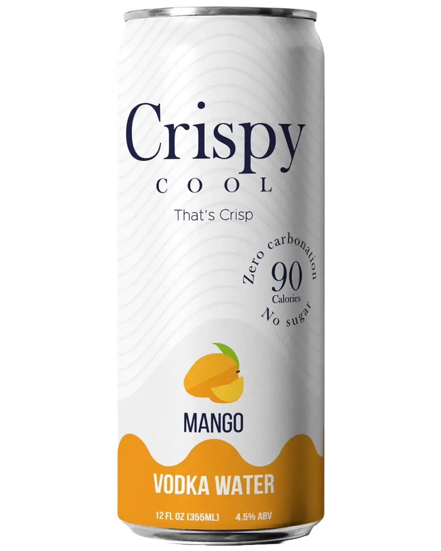 Crispy Cool Mango vodka water can