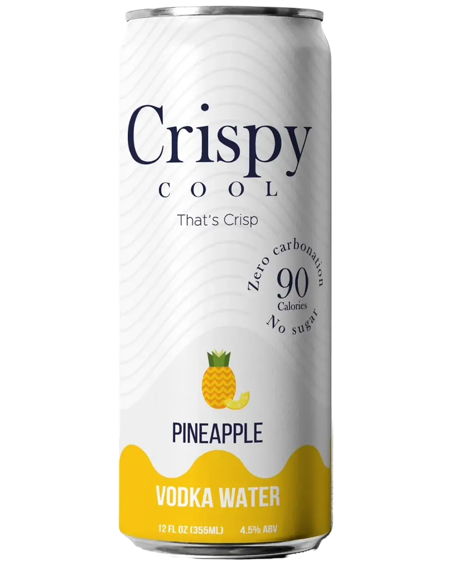 Crispy Cool Pineapple vodka water can